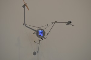 Drone der aktiveres af besøgende der filmes